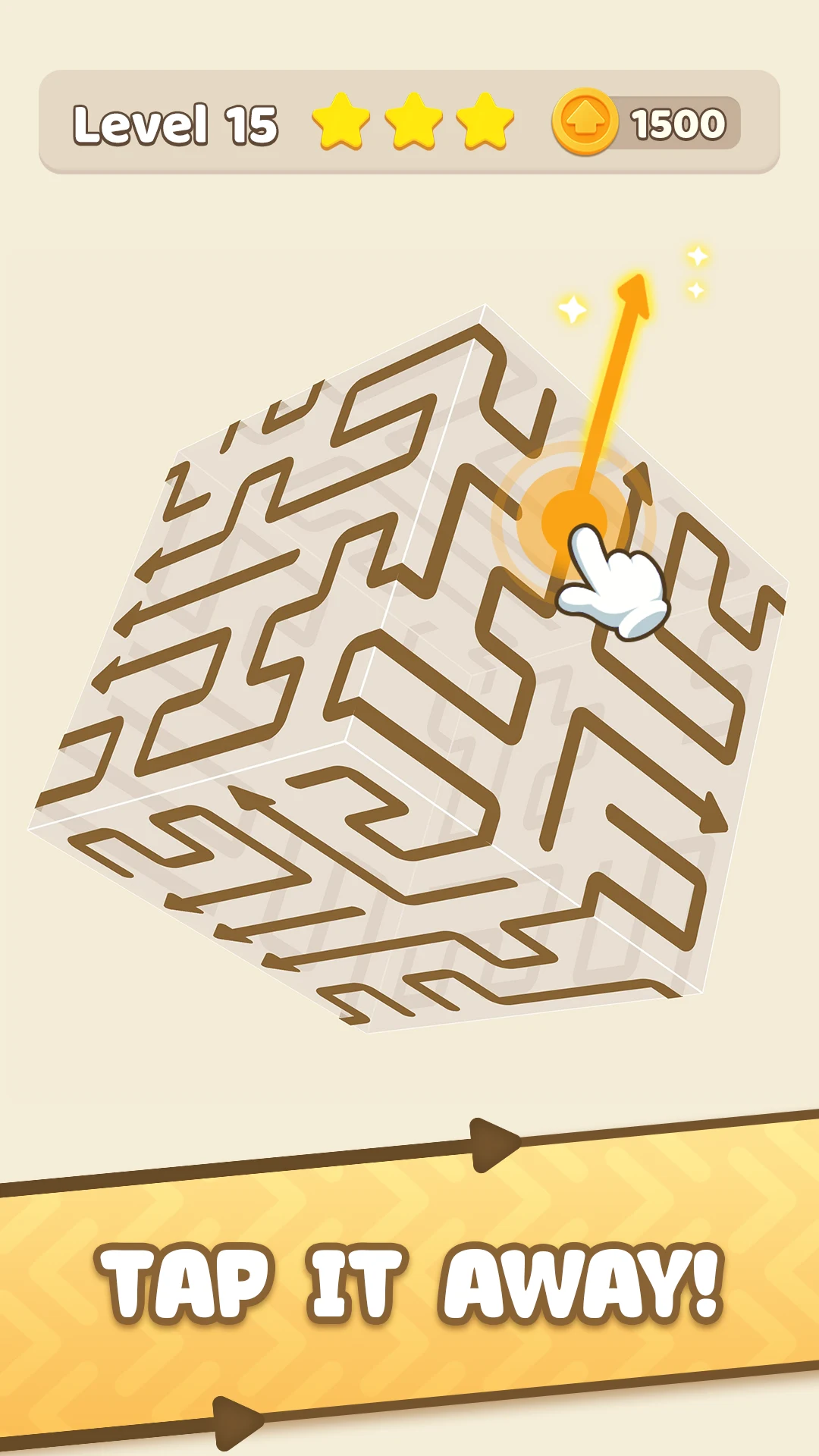 Arrow Cube: Tap Out screenshot